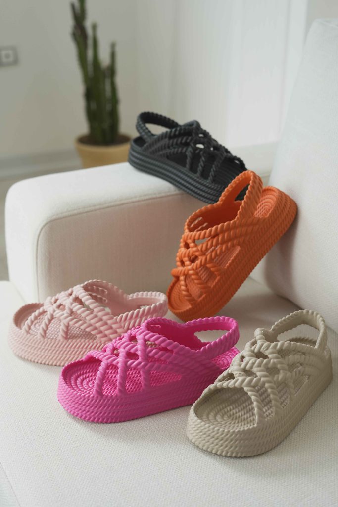 صندل سیلیکونی زنانه | مدل کارن