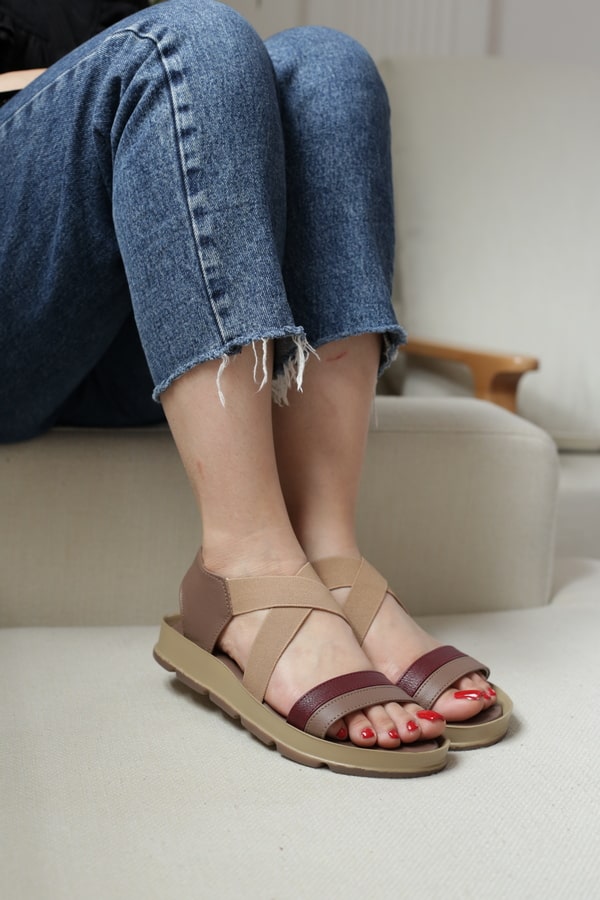 صندل زنانه رکابدار | کد 545-9