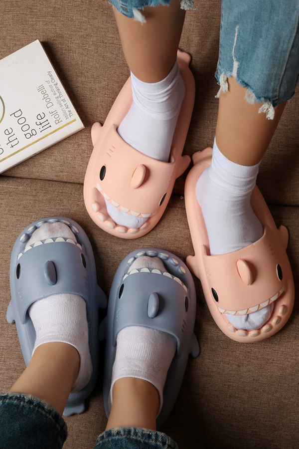 ست دمپایی سیلیکونی | مدل کوسه