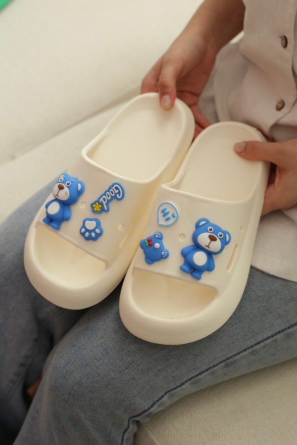 دمپایی سیلیکونی میانه | مدل روشنک میانه