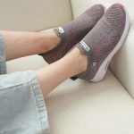 کتونی جورابی زنانه | مدل آدیداس بافتی adidas رنگ طوسی کالباسی