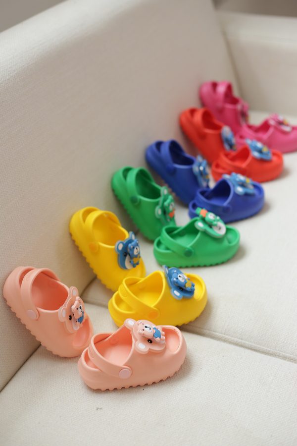 صندل کراکس جلو باز بچگانه | مدل بامبو