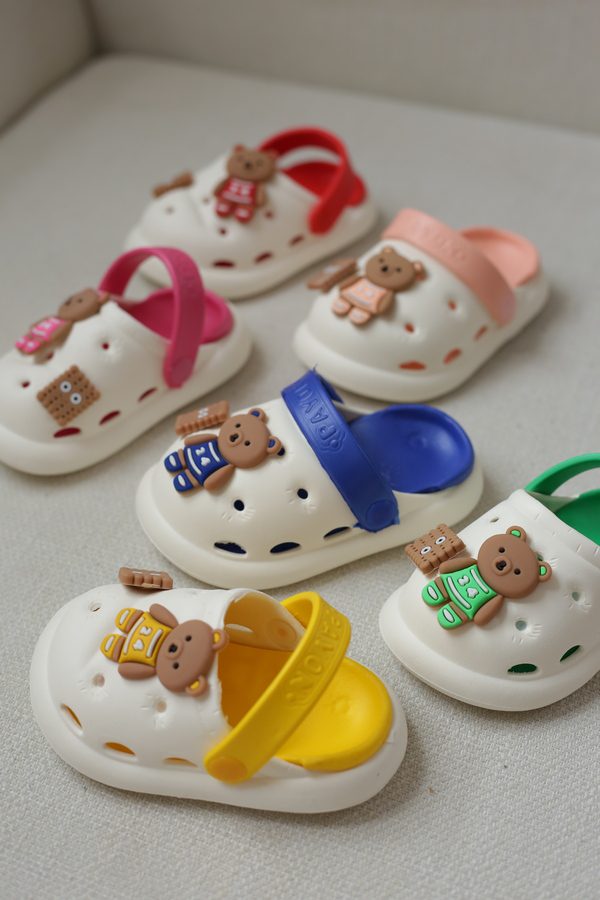 صندل کراکس بچگانه | مدل بیسکویت نقلی