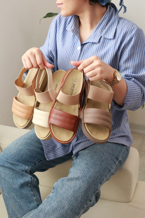 صندل رکابدار زنانه | کد 8-603