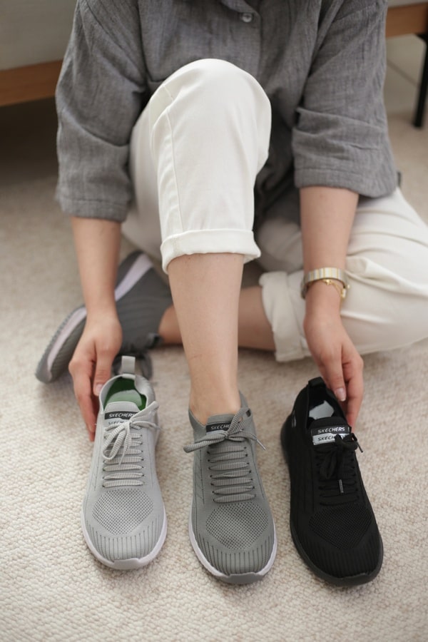 کتونی جورابی زنانه | مدل اس بافت زنانه Skechers