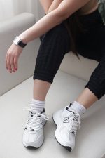 کتونی اسپرت زنانه نیو بالانس مدل new balance M12359 رنگ سفید مشکی