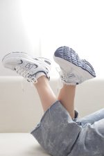 کتونی اسپرت زنانه نیو بالانس مدل new balance M12359 رنگ سفید سرمه ای