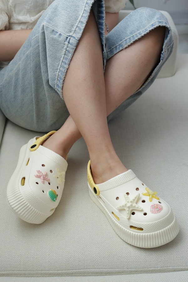 دمپایی کراکس زنانه مدل دریا 342