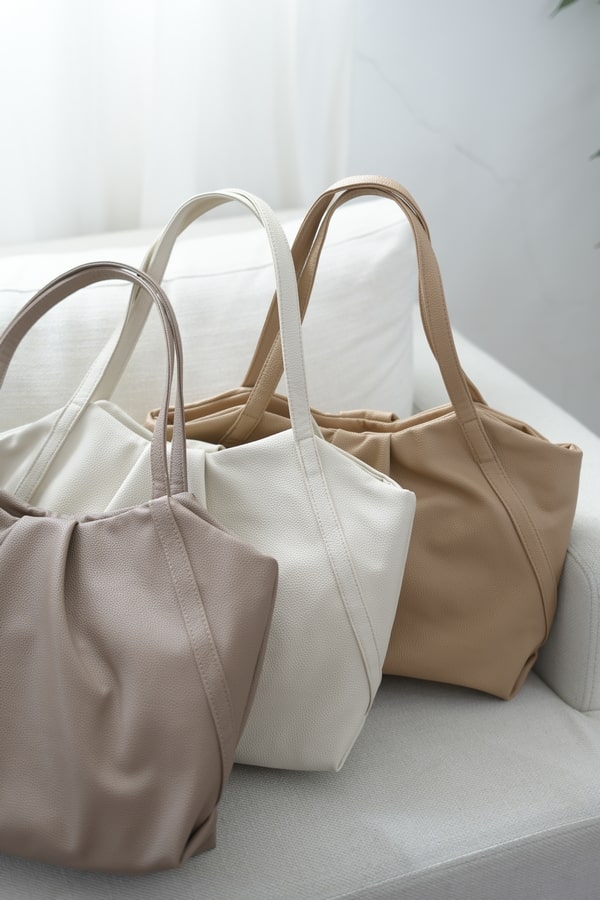 کیف دوشی زنانه مدل شل دهنه چروک