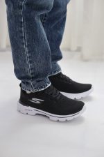 کتونی جورابی اسکیچرز بافت مردانه بزرگ پا skechers (سایز 45 تا 47 )