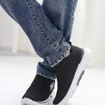 کتونی جورابی اسکیچرز بافت مردانه بزرگ پا skechers (سایز 45 تا 47 )