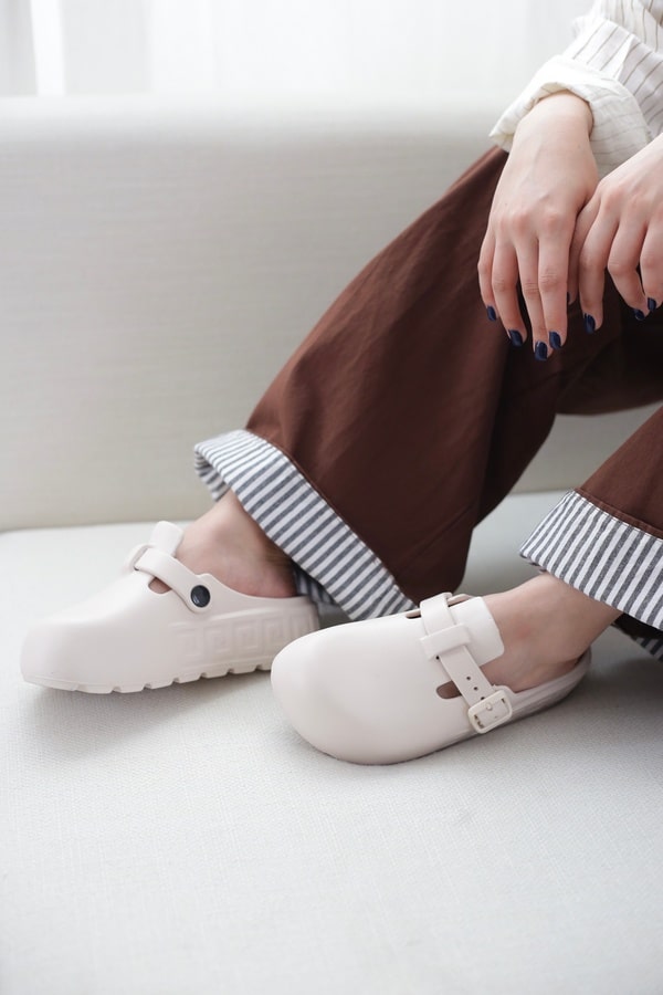 دمپایی کراکس زنانه مدل آیلار 416