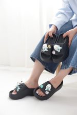 دمپایی سیلیکونی زنانه مدل پینکی (سایز 37 تا 40)