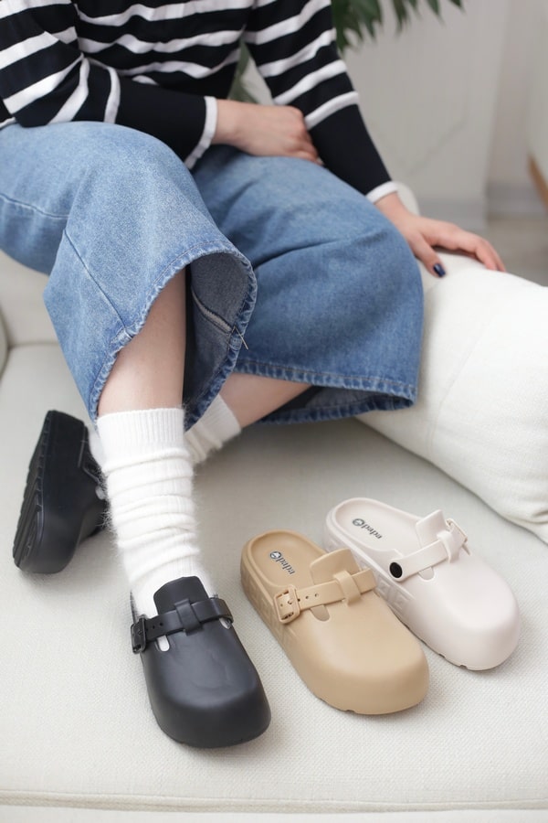 دمپایی کراکس زنانه مدل آیلار 416