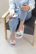 دمپایی سیلیکونی زنانه مدل شانل