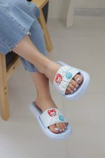 دمپایی سیلیکونی زنانه مدل شانل