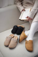 صندل راحتی جلو بسته زنانه وارداتی | کد E55-2