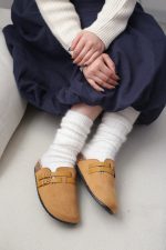 صندل راحتی جلو بسته زنانه وارداتی | کد E55-2