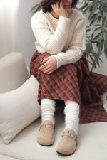 صندل راحتی جلو بسته زنانه وارداتی | کد E55-2
